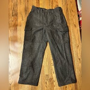 Cabela’s Dry-Plus Wool cargo pants.